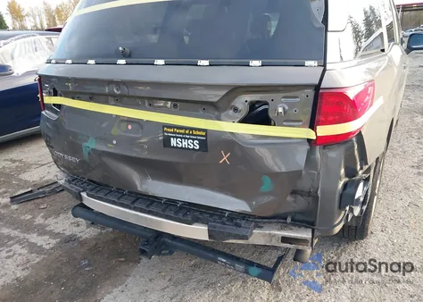 2019 Honda Odyssey Ex-L from USA, damaged, VIN 5FNRL6H72KB125881
